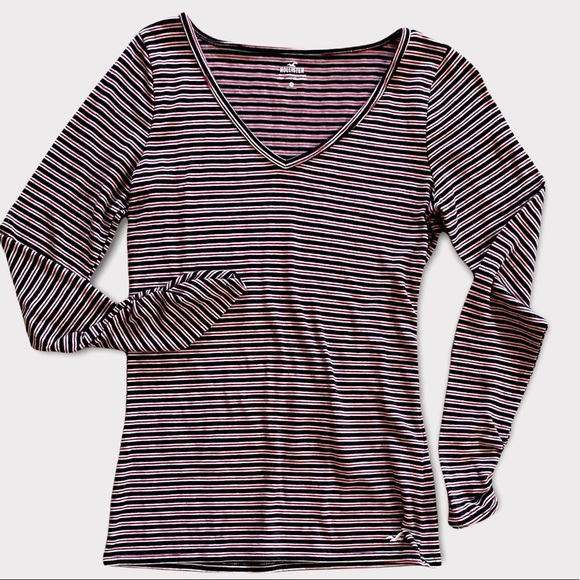 2 Striped Long Sleeve Shirts - Picture 2 of 9